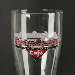 Vintage Harley Davidson New York Cafe Pilsner Glass